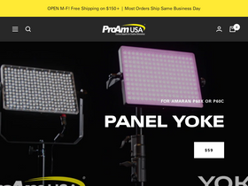 proamusa.com homepage screenshot
