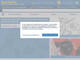 'easyparts.fr' screenshot