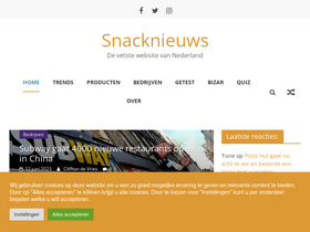 'snack-nieuws.nl' screenshot