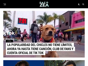 'pacozea.com' screenshot