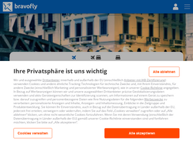 'bravofly.de' screenshot