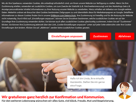 'sparkasse-nienburg.de' screenshot