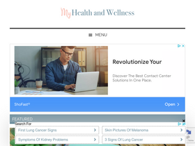 'myhealthandwellnessinfo.com' screenshot