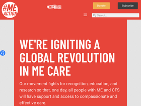 'meaction.net' screenshot