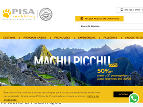 'pisa.tur.br' screenshot