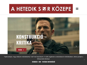'hetediksor.hu' screenshot