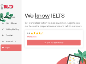 'ieltstutors.org' screenshot