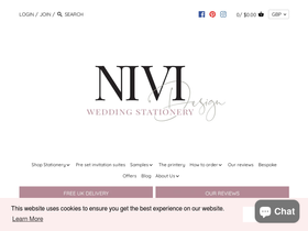 nividesign.com homepage screenshot