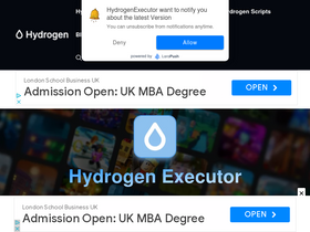 Hydrogen Executor For Android & MacOS