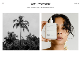 somayurvedic.com homepage screenshot