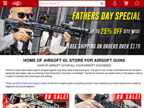 'airsoftgi.com' screenshot