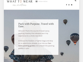 'whattowearonvacation.com' screenshot