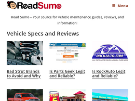 'roadsumo.com' screenshot