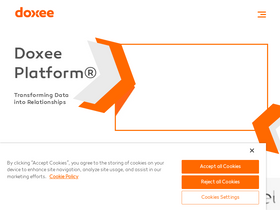 'doxee.com' screenshot