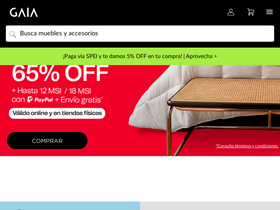 'gaiadesign.com.mx' screenshot