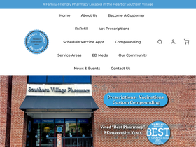 southernvillagepharmacy.com homepage screenshot