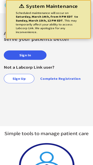 link.labcorp.com