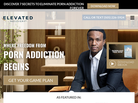 'elevatedrecovery.org' screenshot