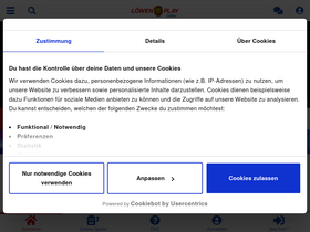 'loewen-play.de' screenshot