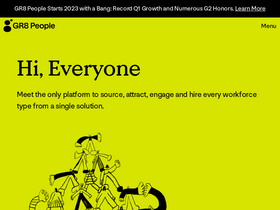 'gr8people.com' screenshot