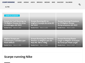 'scarperunning.org' screenshot