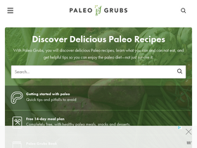 'paleogrubs.com' screenshot