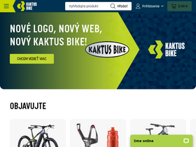 'kaktusbike.sk' screenshot