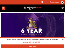 'audioplugin.deals' screenshot