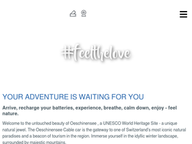 'oeschinensee.ch' screenshot