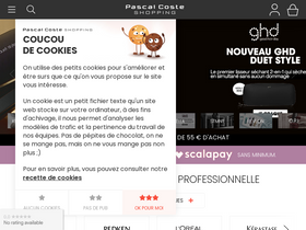 'pascalcoste-shopping.com' screenshot