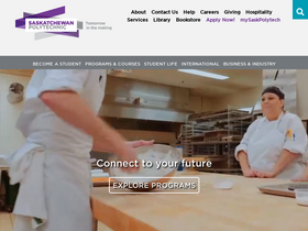 'saskpolytech.ca' screenshot