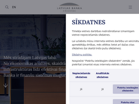 'bank.lv' screenshot