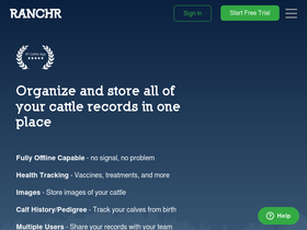 'ranchr.ag' screenshot