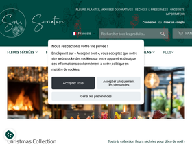 si-nature.fr homepage screenshot
