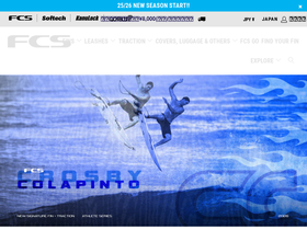 FCS homepage screenshot