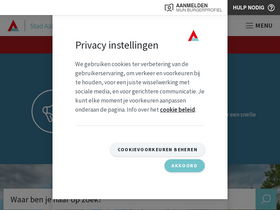 'aalst.be' screenshot