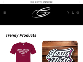 gracearmor.co homepage screenshot