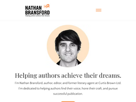 'nathanbransford.com' screenshot