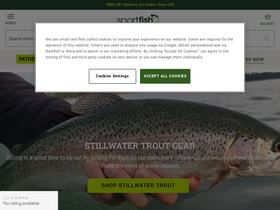 'sportfish.co.uk' screenshot