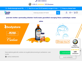'bodystore.nl' screenshot