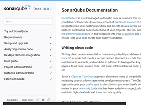 docs.sonarqube.org