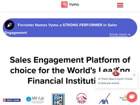 'getvymo.com' screenshot