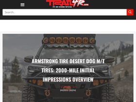 'trail4runner.com' screenshot