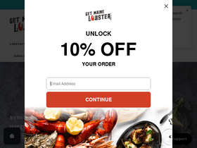 'getmainelobster.com' screenshot