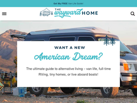 'thewaywardhome.com' screenshot