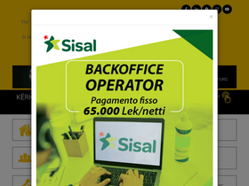 'gazetacelesi.al' screenshot