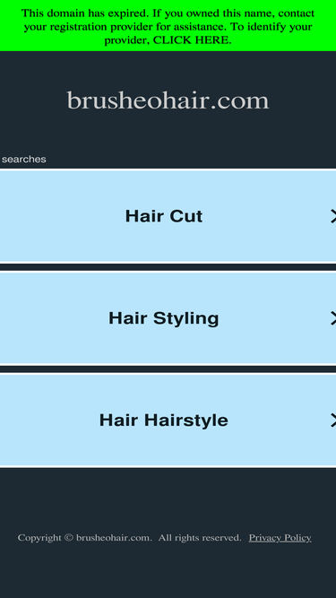 brusheohair.com