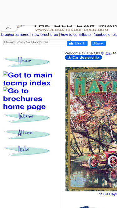 oldcarbrochures.com