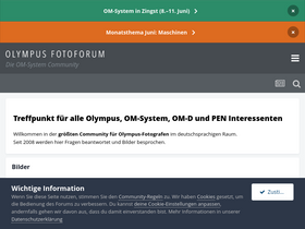 'oly-forum.com' screenshot