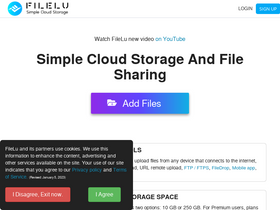 'filelu.com' screenshot